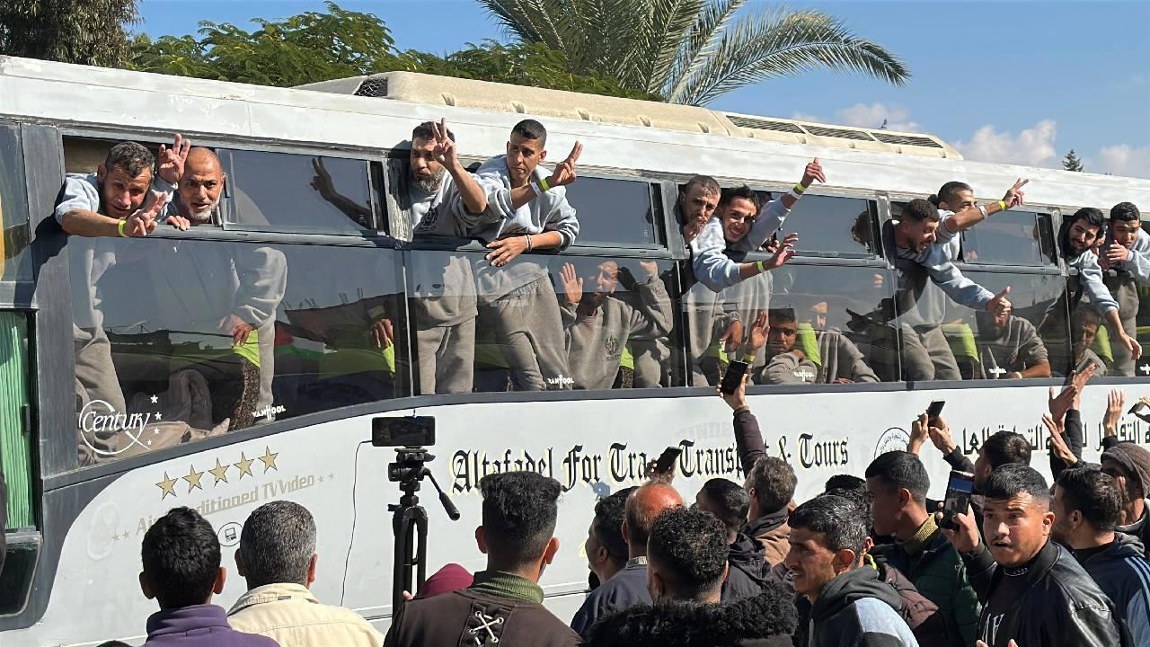 Filistinliler Rehine Takasında Özgürlüğüne Kavuştular