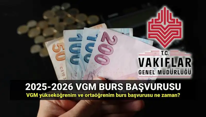 VGM Burs Başvuruları 2025: Tarihler ve Detaylar Açıklandı!