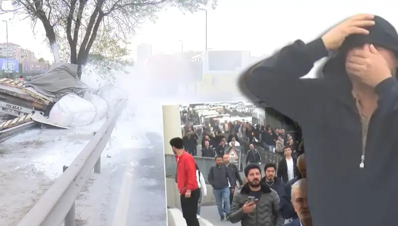 D-100'de Alçı Yüklü TIR Kazası: Trafik Kilitlendi, Geçişler Aksadı