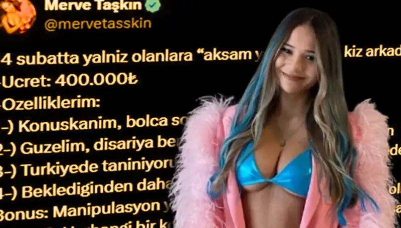 Akşam Yemeği İçin 400 Bin Lira İsteyen Merve Taşkın’a Mahkemeden Şok Karar!