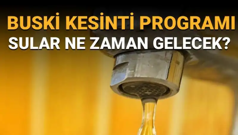 Bursa Nilüfer’de Su Kesintileri ve Suların Geliş Tarihleri Açıklandı