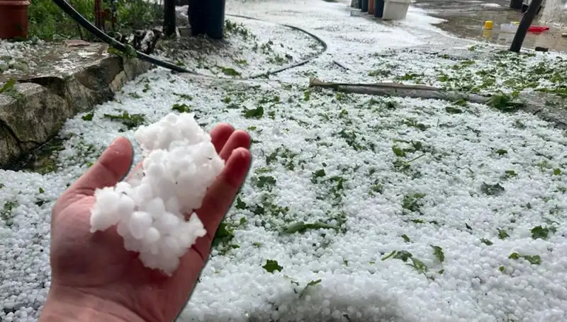 Haziran Ayında Dolu Sürprizi Şoku: Şehirler Beyaza Büründü!