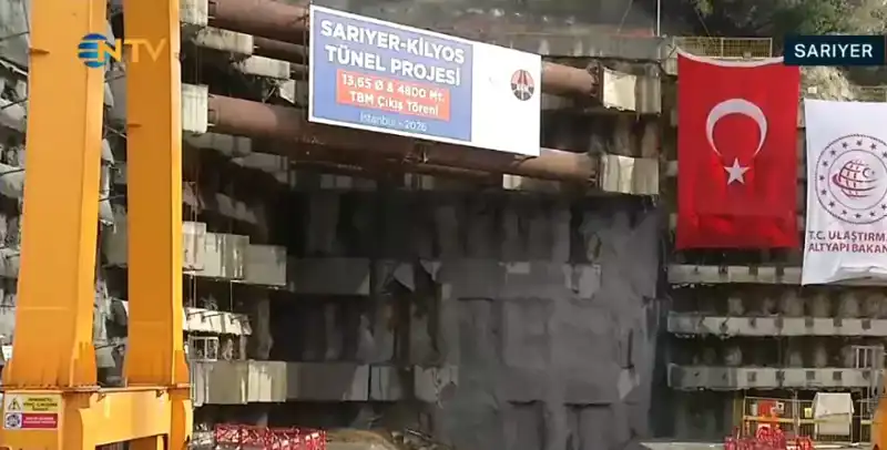 Sarıyer-Kilyos Tüneli'nin Açılışıyla İstanbul'da Ulaşım Süresi Mucizevi Şekilde Kısalıyor