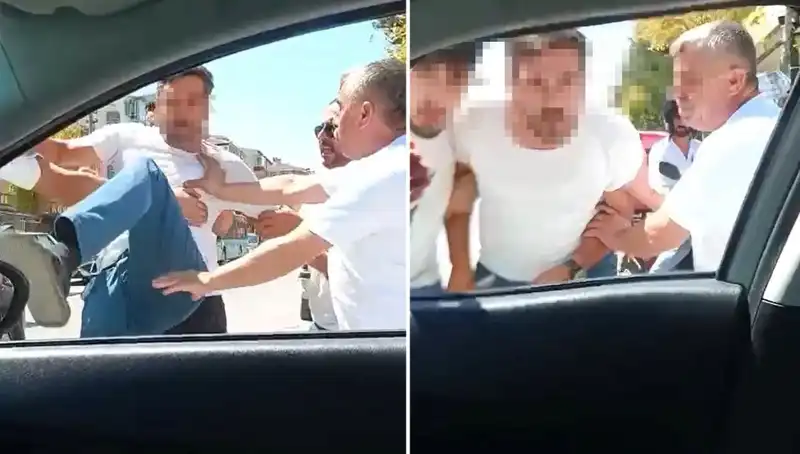 Dolmuş Şoföründen Trafikte Skandal Anlar: Dehşet Saçtı!