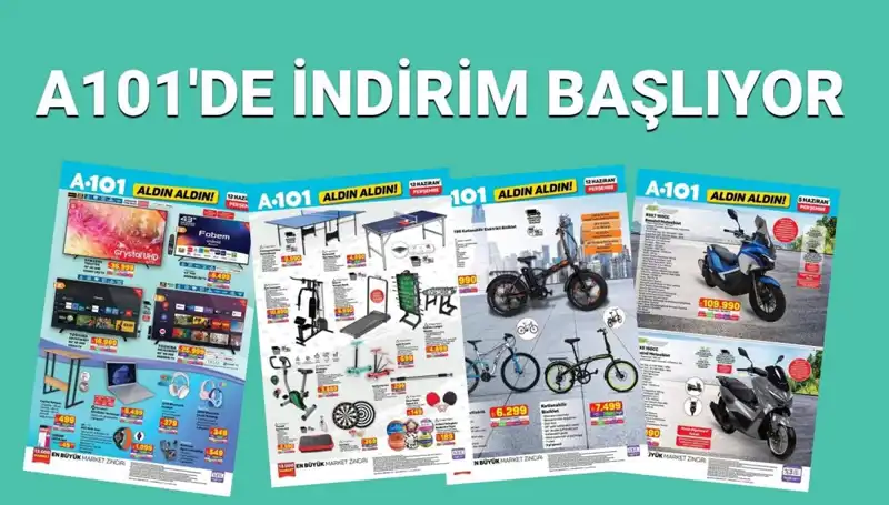 A101 Market 12 Haziran 2025 Aktüel Kataloğu ile Alışveriş Keyfi