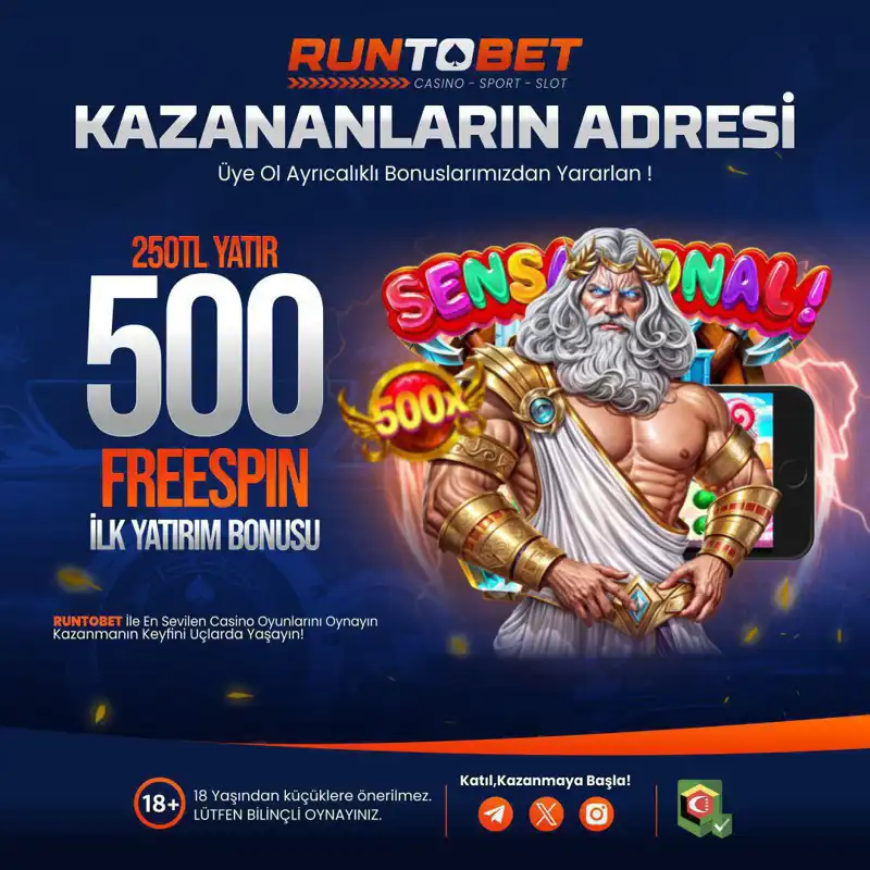 Runtobet ile Kazananların Dünyasına Adım Atın: Yeni Fırsatlar ve Eğlence!