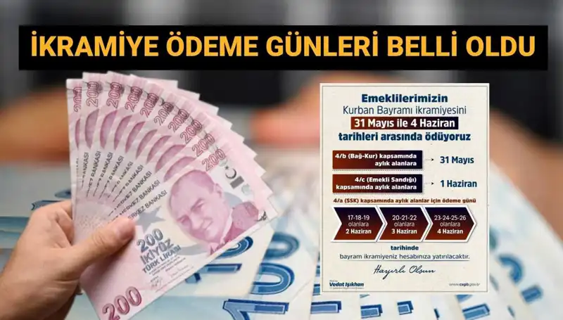 Emekli Bayram İkramiyeleri İçin Tarih Belli Oldu: 4 Bin TL Ne Zaman Yatıyor?