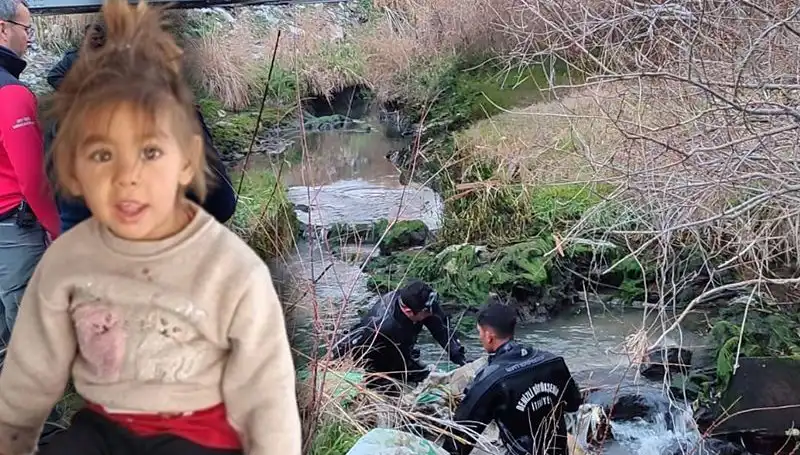 Denizli'de Kaybolan 4 Yaşındaki Nazlı Şeşen İçin Arama Çalışmaları Sürüyor