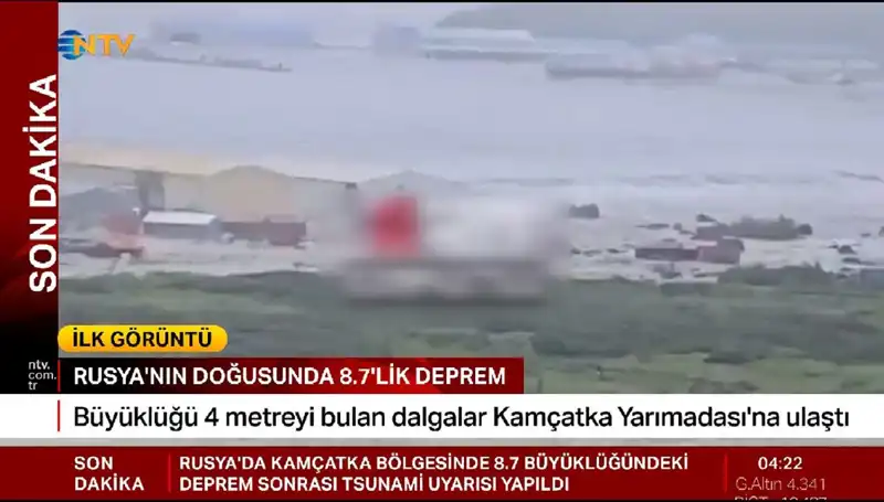 Kamçatka Kıyılarında Tsunami Dalgaları Yükseliyor: Neler Oluyor?