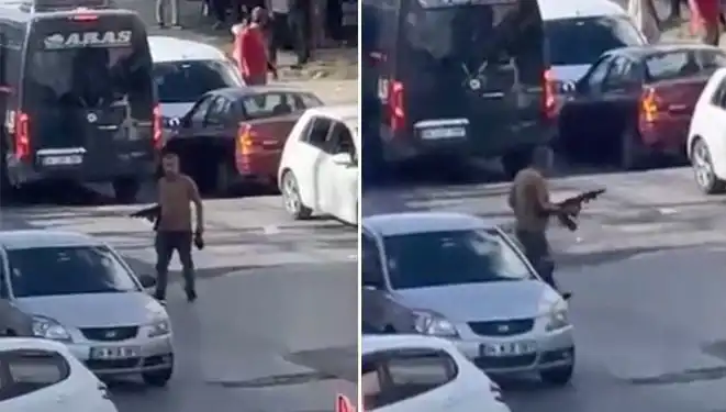 Başakşehir'de Sokağı Kapatıp Korku Saçtı: Pompalı Tüfekle İnanılmaz Olay