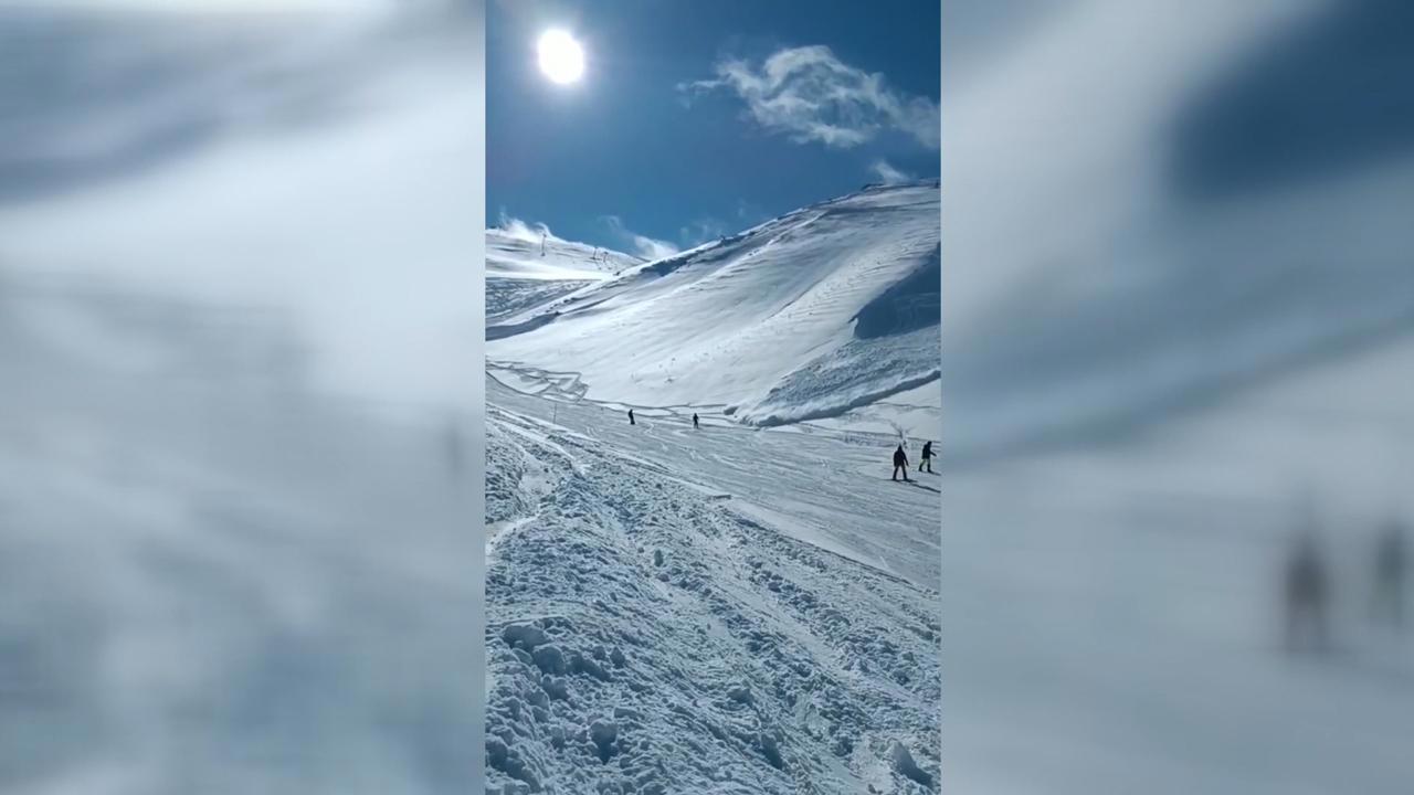 Palandöken'de Çığ Tehlikesi!