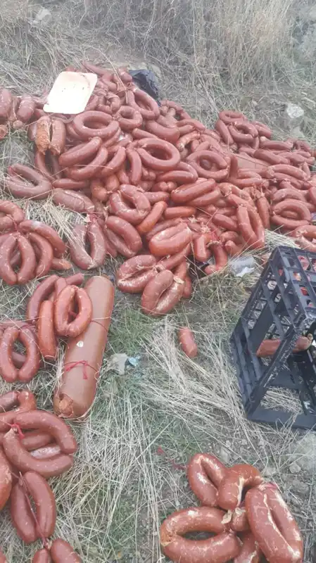 Ankara'da Milyonlarca Liralık Sucuk ve Salam İhmal Edildi